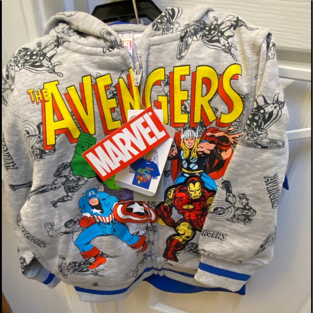 2 piece : sweatshirt and t shirt